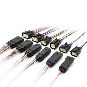 複数仕様40ピン自動車PCBボードヘッダー曲げ針ソケットコネクタプラグ - Product Image 6