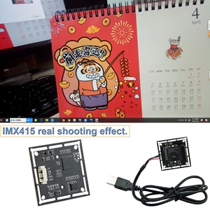 IMX415 4K 30fps 120 derece distorsiyonsuz geniş açı endüstriyel kamera modülleri RGB CMOS görüntü usb a kamera sensörü modülleri 8mp - Product Image 2