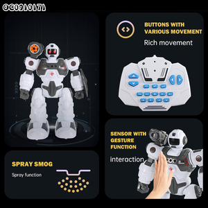 Shooting Bullet Racing RC Fernbedienung Programmierung Walking Roboter Spielzeug für Kinder - Product Image 3