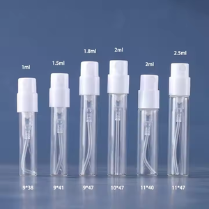 Botol sampel parfum kaca semprot Mini, 1ml <span class=keywords><strong>1.5ml</strong></span> 1.8ml 2ml 2.5ml 3ml 5ml botol sampel untuk kosmetik perawatan kulit - Product Image 5