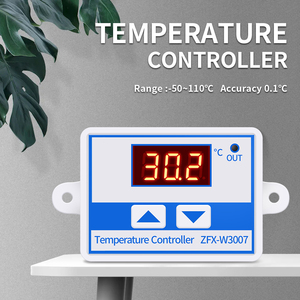 Controlador LED Digital de Temperatura para Incubadora, Interruptor de Calefacción y Refrigeración, Termostato, Sensor NTC - Product Image 3