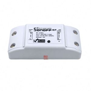 Wholesaler Sonoff RF <strong>R3</strong> WiFi Wireless Smart Switch Mini DIY Smart RF Control Switch APP Voice <strong>Remote</strong> Control - Product Image 1