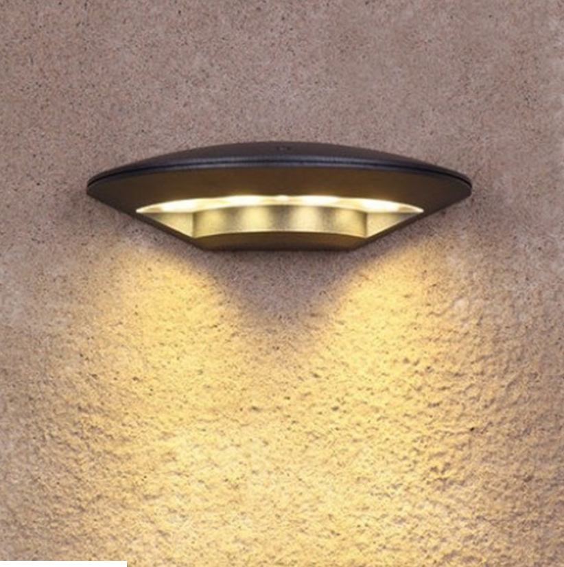 Luz led de pared para exteriores, luz de pared exterior para patio impermeable, luz de pared para terraza y balcón al aire libre simple, a prueba de humedad