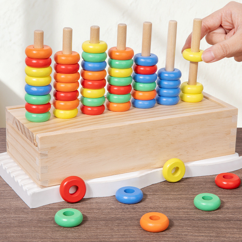 Colorful Ring Toss Game