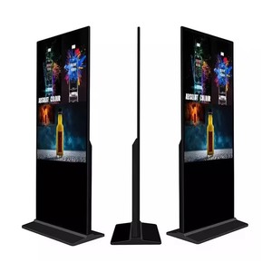 Ascensori negozi al dettaglio Software di gestione remota 49 55 65 pollici Android LCD pubblicità schermo chiosco supporto da pavimento Digital Signage - Product Image 3