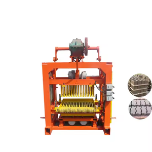 Máquina automática de bloques de hormigón entrelazados, máquina de ladrillos entrelazados, con cierre automático, con cierre de 2" - Product Image 1
