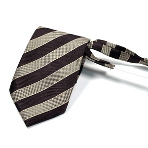 便宜的高数量亲子领带学生领带34 * 6厘米涤纶条纹弹性懒人领带 - Product Image 3