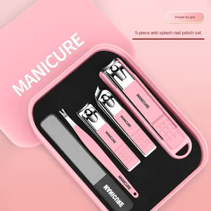 ODM Beauty Paslanmaz Çelik Tırnak Makası 6 Parçalı Çevre Dostu Set Yüksek Kaliteli Renkli Kutu Tırnak Bakım Seti - Product Image 6