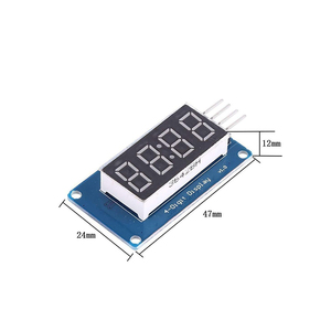 0.36 pollici "4 cifre tubo LED segmento modulo rosso anodo comune TM1637 Chip tubo Display Clock per Arduino UNO R3