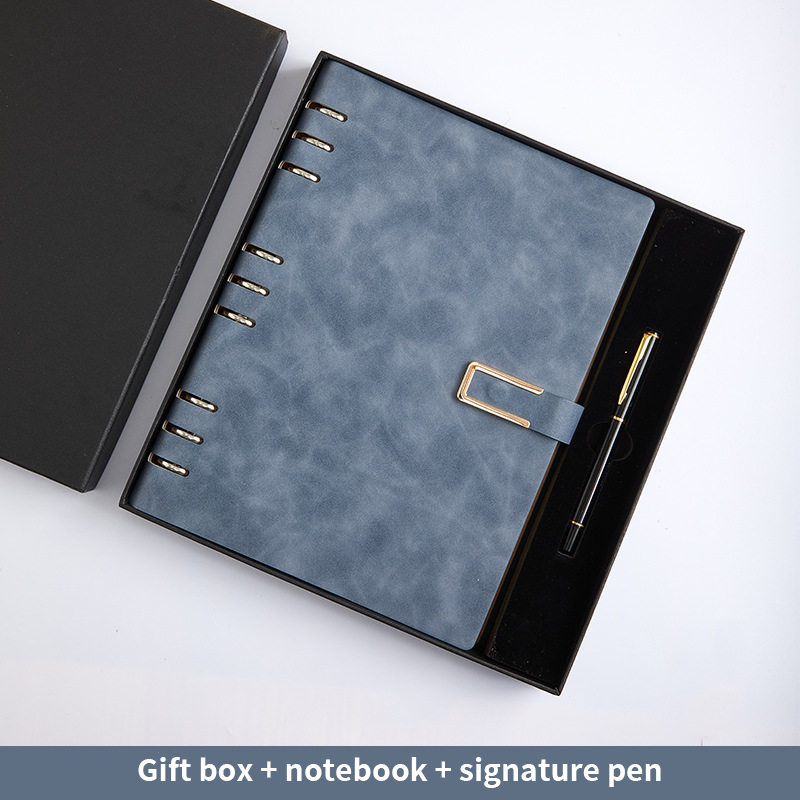 Coffret cadeau costume bleu foncé