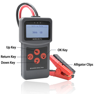 Lancol เครื่องวิเคราะห์แบตเตอรี่รถยนต์3-220Ah 12V ของ MICRO-200pro พร้อมจอ LCD ระบบทดสอบแบตเตอรี่แบบมีไฟ - Product Image 5