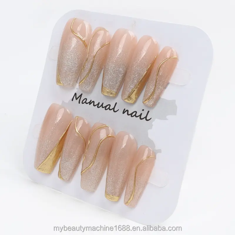 Fée jupe français luminothérapie manucure produit blanc tempérament amovible pur ongle porté à la main