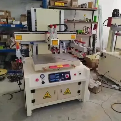 Máquina de impresión de etiquetas planas Máquina de serigrafía de bolsas de protección ambiental no tejida