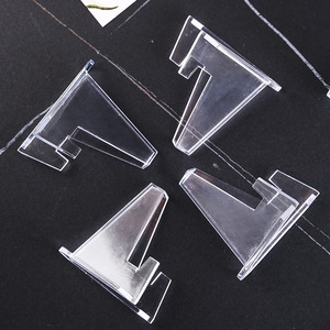 54mm * 35mm mini rõ ràng nhựa Giá vẽ đứng bóng chày thể thao thẻ đứng kinh doanh phân loại thẻ giá vẽ đứng - Product Image 3