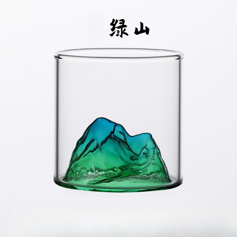 Green mountain (8cm*9cm)