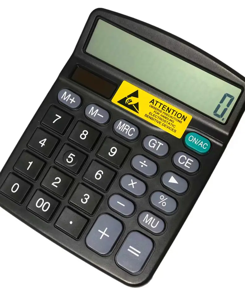 ESD calculator for Cleanroom/Antistatic ESD Desktop Calculator/ESD Office Supply Scientific Solar Calculator