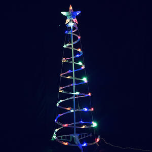 Venda quente Decoração De Natal Remoto App Controle <span class=keywords><strong>Multi</strong></span> Função USB Alimentado Decoração De Natal Cone Pixel Tree Light - Product Image 5