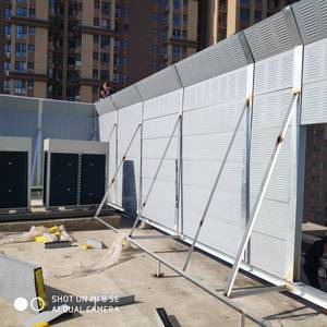 2024 sıcak satış ses bariyeri fabrika ses yalıtımı duvar paneli açık ses yalıtımı ekran akustik bariyer - Product Image 5