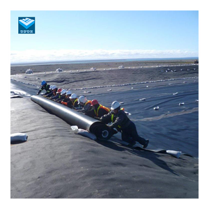 <strong>HDPE</strong> Geomembrane Pond Dam Liner Price 0.5mm 1mm 1.5mm 2mm <strong>HDPE</strong> for Fish Farm Pond Dam Liner Landfill Mining Geomembrane - Product Image 1