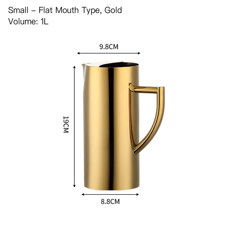 Or 1L, petit modèle à embouchure plate