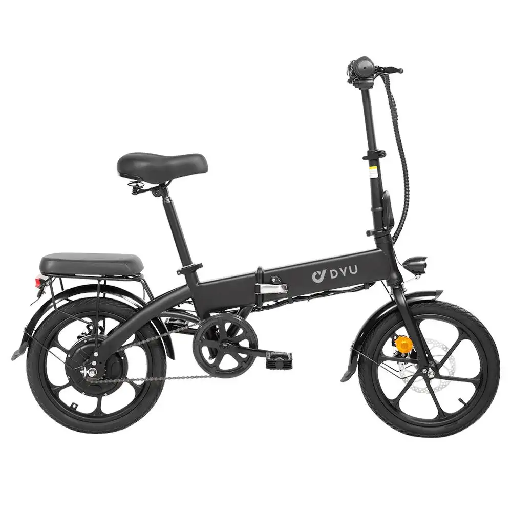 EU Stock Dyu A1F Elektro-Faltrad 16 Zoll 250W Motor City E-Bike für Erwachsene
