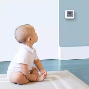 เครื่องวัดอุณหภูมิบลูทูธ Xiaomi Mijia ของแท้และเครื่องวัดความชื้น2เซ็นเซอร์ความแม่นยำสูงเทอร์โมมิเตอร์อัจฉริยะที่ใช้กับแอป Mijia - Product Image 4