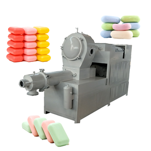 <strong>Easy</strong> to operate printing and cutting <strong>Soap</strong> <strong>making</strong> machine small Double Screw Vacuum <strong>Soap</strong> Extruder Plodder Machine - Product Image 6