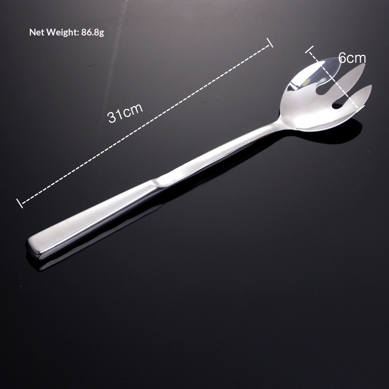 304ss service fork silver