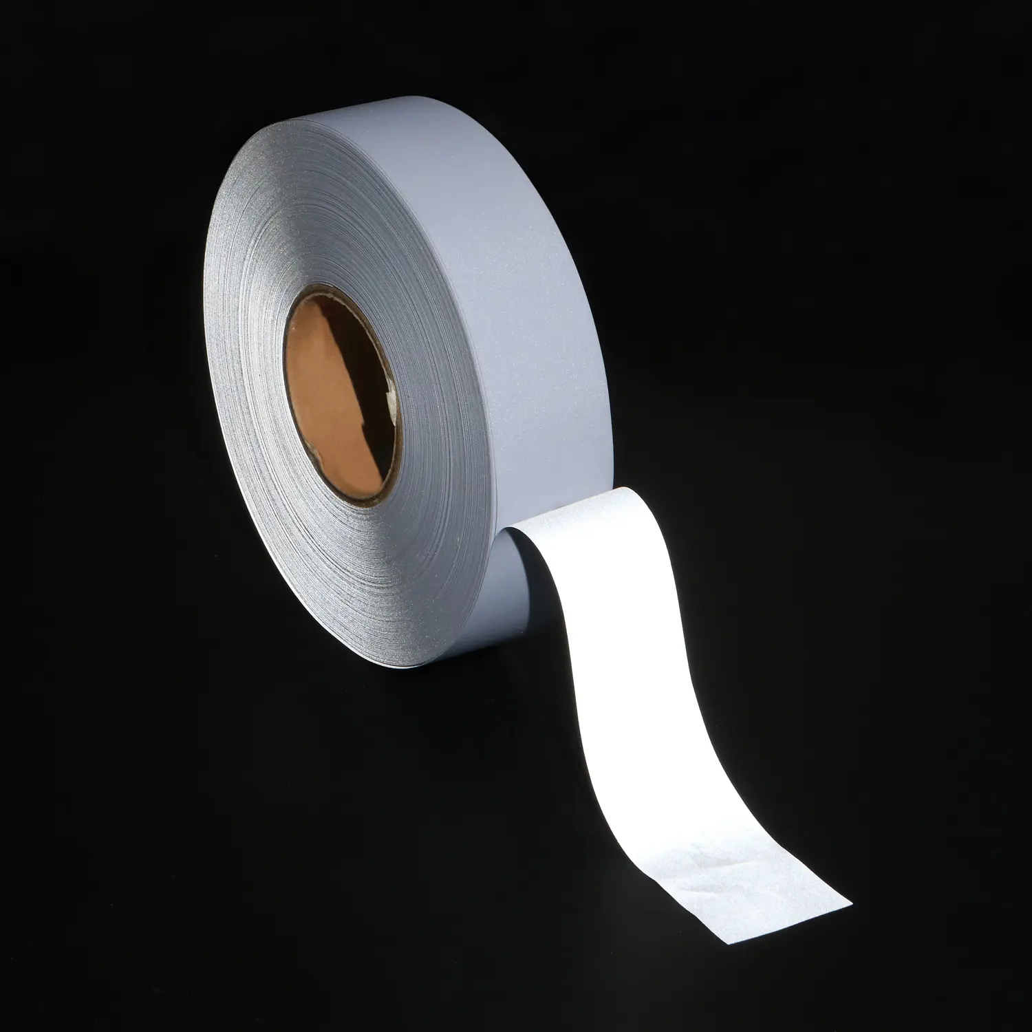 Großhandel individuelles hochsichtbares industrielles Spülband Silber reflektierendes Streifen-Sicherheitsstoffband für Sicherheitsjacken