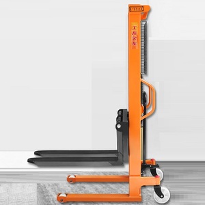 1000/2000/3000kgハンドスタッカーIタイプスチールサイドパレットジャックCタイプスチールスタッカー - Product Image 4