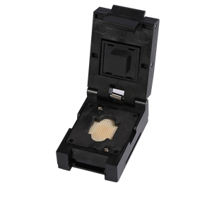 Flip Over with Knob Design Low Ball Loss 24 V BGA Socket <strong>Adapter</strong> 24 64 88 100 Pins Chip Aging Socket 1.0 mm Pitch Socket Header - Product Image 3