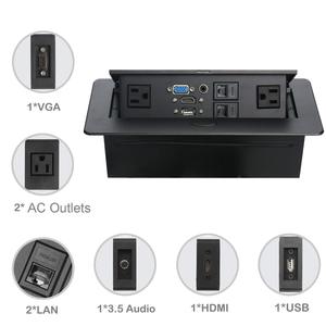 US Power Outlet Multifunction Conference Table Power Outlet <strong>Desktop</strong> Pop up <strong>Socket</strong> <strong>with</strong> Usb Charger/pop up <strong>Socket</strong> <strong>with</strong> Rj45