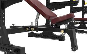 多機能傾斜傾斜フラットベンチウェイトトレーニングOEMジム調整可能なベンチプレスパワーリフティングスクワットコンボラックユニーク - Product Image 6