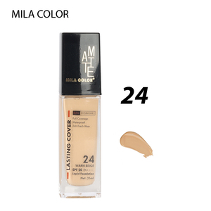 MILA renk özel etiket sıvı krem fondöten kapatıcı makyaj için Normal kuru cilt gün kremi sıvı makyaj - Product Image 5
