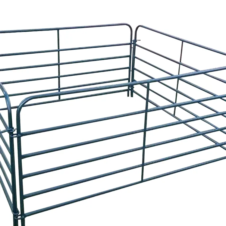 En çok kullanılan galvanizli demir kararlı Metal çit panelleri hayvancılık Corral at çit panelleri