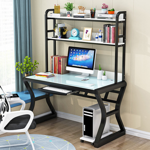 Escritorio moderno para oficina en casa, escritorio para ordenador con compartimentos de almacenamiento, escritorio de estudio, mesa de trabajo para sala pequeña, juegos de estudio - Product Image 3