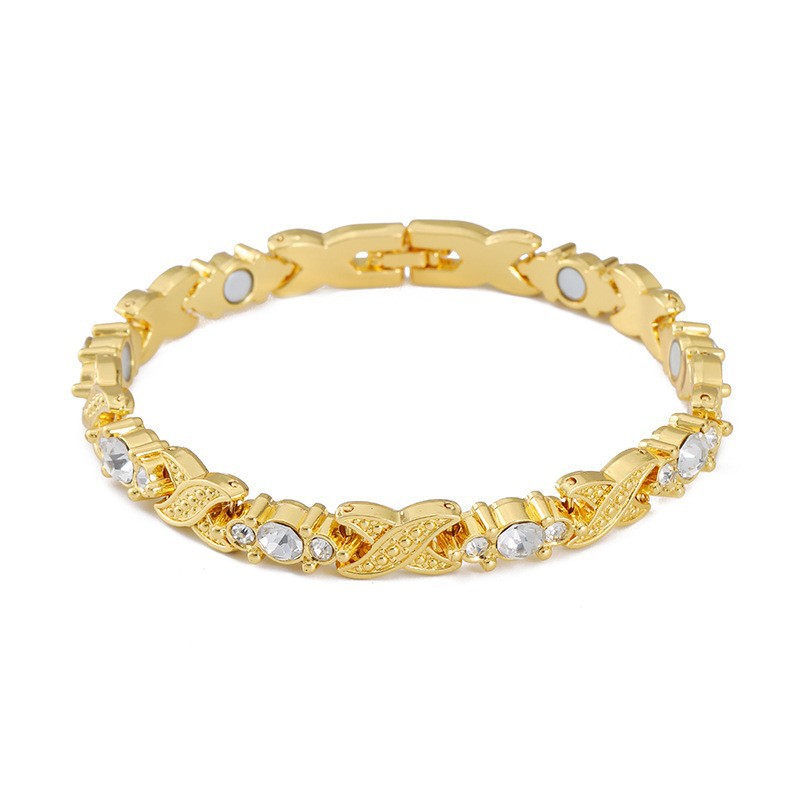 Diamant blanc doré