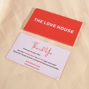 <strong>Eco</strong> Friendly Customized <strong>Business</strong> Paper <strong>Card</strong> Printing / Greeting <strong>Card</strong> / Thank You <strong>Card</strong> / Postcard - Product Image 6