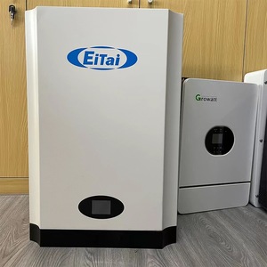EITAI 51.2v 200ah 10kwh Lifepo4 pil 6000 döngü kapalı ızgara hibrid güneş pili ile LCD ekran