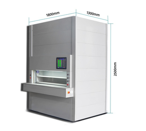 Sistema de almacenamiento de carrusel vertical de oficina de alta tecnología Sistema de estante giratorio de almacén automático inteligente de carrusel vertical automatizado - Product Image 1