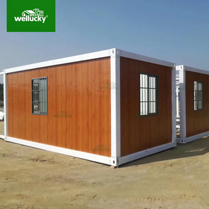 20FT อย่างรวดเร็วบ้านภาชนะบรรจุแบบพับได้ติดตั้งได้รวดเร็วไซต์ก่อสร้างบ้านบ้านบรรเทาภัยพิบัติบ้านเคลื่อนที่บ้าน - Product Image 4