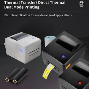 <span class=keywords><strong>4</strong></span> polegada 203 300 dpi ribbon print USB Smart Label Printer Express Thermal Label Printer Frete Etiqueta Impressora para Uso de Armazém