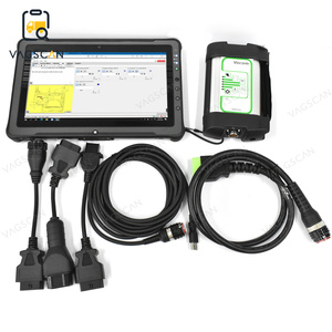 Hochleistungs-LKW-ECU-Programmier werkzeug und F110-Tablet für das Diagnose werkzeug für Baumaschinen bagger teile von Vocom 88890300