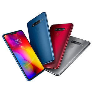 Yüksek kaliteli LG V40 ThinQ Android akıllı telefon 6.4 inç 64GB ROM çift Sim parmak izi ile kullanılan LTE sürüm 6GB RAM - Product Image 1