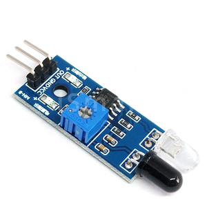 Intelligente Elettronica di Nuovo per il Fai Da Te Smart Car Robot Fotoelettrico Riflettente 3pin IR A Raggi Infrarossi Sensore di Evitamento Ostacolo Modulo - Product Image 3