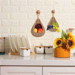 Treo tập tin giỏ bếp tường <span class=keywords><strong>Linen</strong></span> wicker giỏ để bán 10 inch nhà máy móc đay Quà Tặng sao lưu trữ màu xanh lá cây lá nồi - Product Image 5