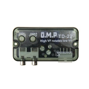 Conversor de saída de linha amp <span class=keywords><strong>2</strong></span> canais rca, com proteção curta