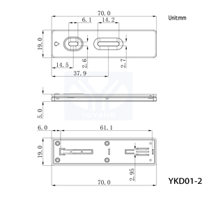 Yuyang ISO grip tümörü grip teşhis köpek CCV CPV Antigen boş İdrar gebelik plastik hızlı deney kaseti - Product Image 6