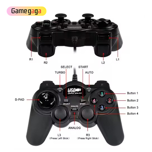 Yo 038 3-in-1 Wireless BT & USB cablato Joystick gioco Gamepad Controller per PS3 PC Android TV - Product Image 6