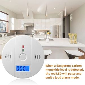 Profession Home Safety Co Carbon Monoxide Poisoning Lcd <strong>Displayer</strong> Kitchen Alarm <strong>System</strong> Smoke Gas <strong>Sensor</strong> Warning Alarm Detector - Product Image 4